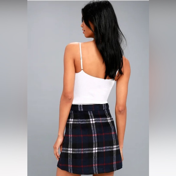 Lulus plaid skirt - Picture 3 of 7